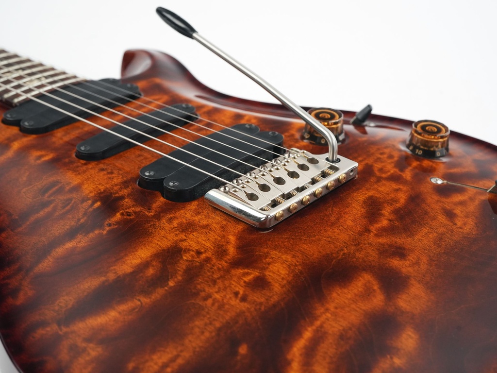 PRS 513 One piece Quilted Maple Top Black Gold 2011 | The